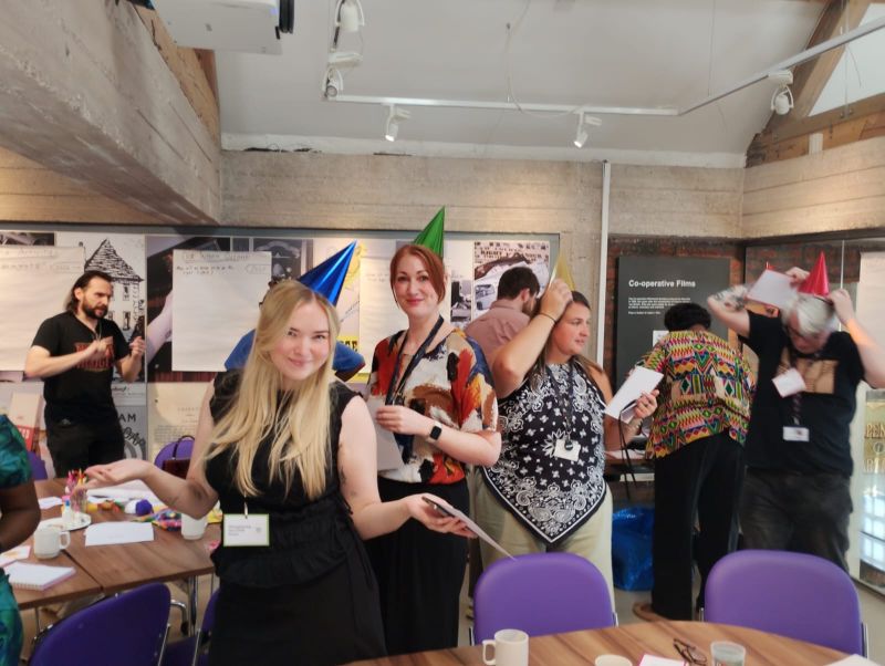 Participants take part in a collaborative workshop focused on sharing ideas and learning together